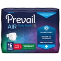 Prevail Air Incontinence Brief 1 Stretch Brief, PK 96 AIR-012